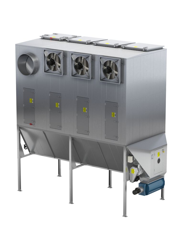Nederman LBR-C SmartFilter, one LBR family configuration