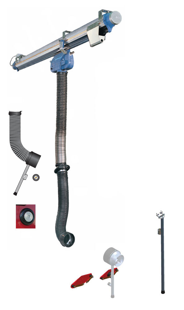 Nederman MagnaRail equipment and controls